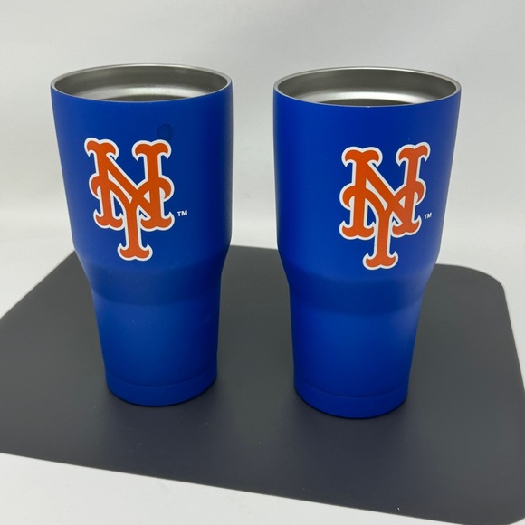 New York Mets 30oz Flipside Powder Coat Tumbler logobrands NO LIDS - Picture 3 of 8
